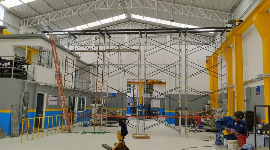 Proyecto de Fabricación de grúas viajeras en empresas en Puebla