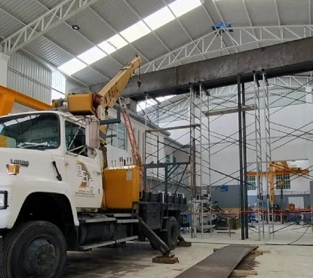 Techado de naves industriales en Puebla